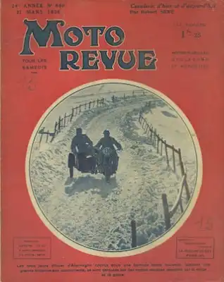 Moto Revue / Frankreich No. 680 21.3.1936