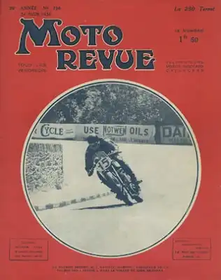 Moto Revue / Frankreich No. 798 24.6.1938