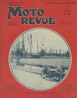 Moto Revue / Frankreich No. 799 1.7.1938