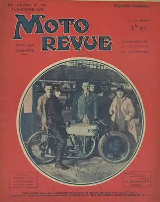 Moto Revue / Frankreich No. 713 7.11.1936