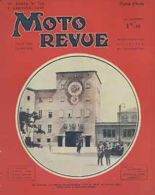 Moto Revue / Frankreich No. 721 2.1.1937