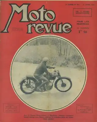 Moto Revue / Frankreich No. 841 21.4.1939