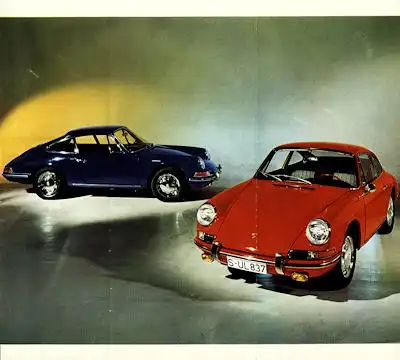 Porsche 911 Prospekt 3.1965