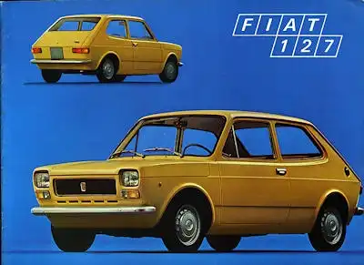 Fiat 127 Prospekt 1972