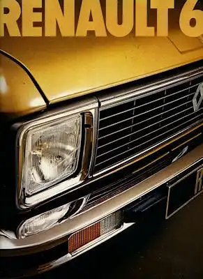Renault 6 Prospekt 1974