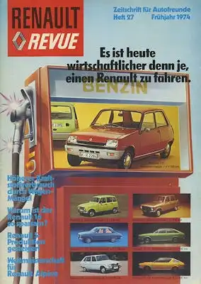 Renault Revue Nr. 27 1974
