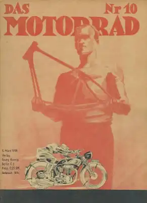 Das Motorrad 1938 Heft 10