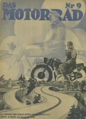 Das Motorrad 1938 Heft 9