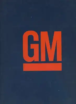 General Motors Pressemappe 1980