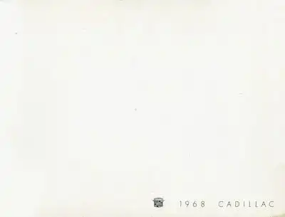 Cadillac Programm 1968