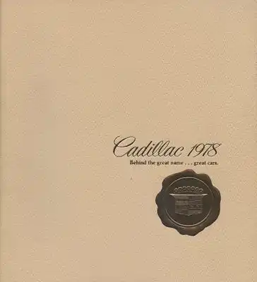 Cadillac Programm 1978