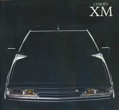 Citroen XM Prospekt 8.1989