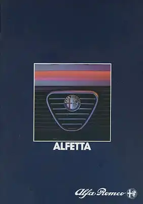 Alfa-Romeo Alfetta Prospekt 1983
