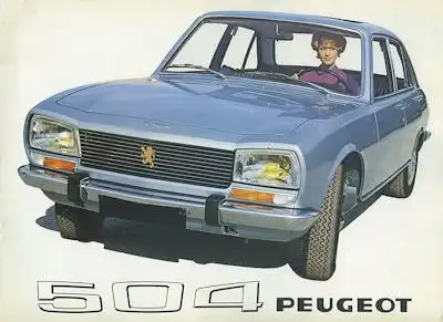 Peugeot 504 Prospekt 1970