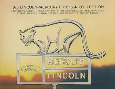Mercury / Lincoln Programm 1978