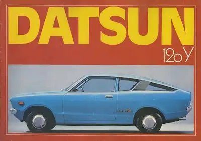 Datsun 120J Prospekt 1970er Jahre