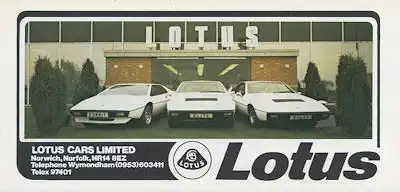 Lotus Programm ca. 1978 e
