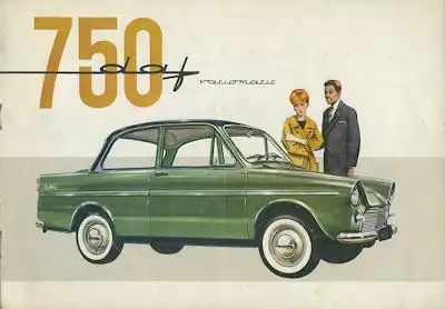 Daf 750 variomatic Prospekt 9.1961