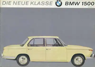 BMW 1500 Prospekt 1.1964