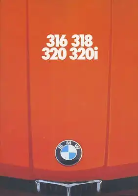 BMW 316-320i Prospekt 1977