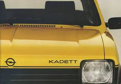 Opel Kadett C Prospekt 1.1977