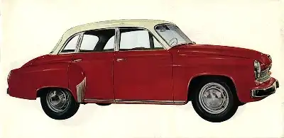 Wartburg 311 Prospekt 1959