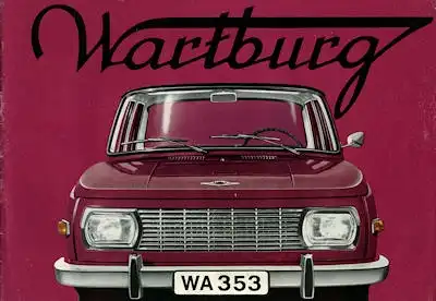 Wartburg 353 Prospekt 1969