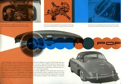 Porsche 356 A Prospekt 4.1958 e