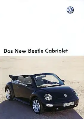 VW New Beetle Cabriolet Prospekt 1.2003