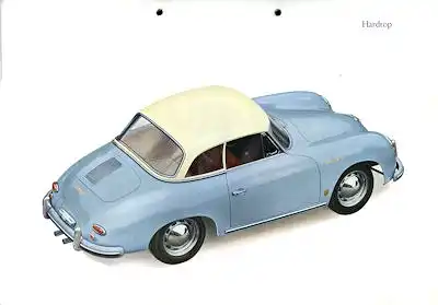 Porsche 356 A Prospekt 9.1957