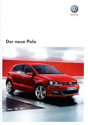 VW Polo 5 Prospekt 3.2009 für 2010