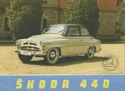 Skoda 440 Prospekt 1955