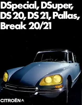 Citroen DS / Break Prospekt 8.1969