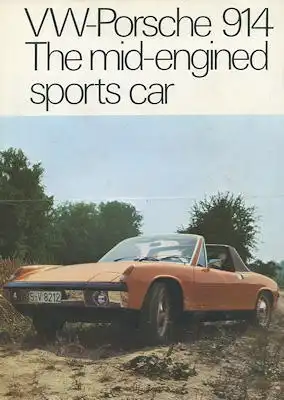 Porsche 914 Prospekt 9.1970 e