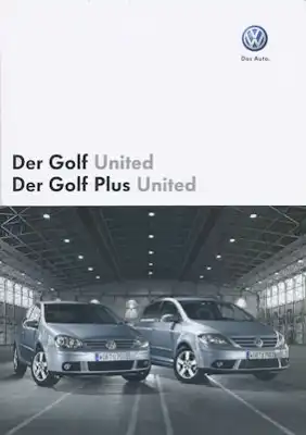 VW Golf 5 United Prospekt 10.2007