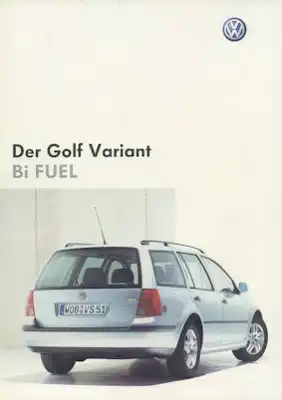 VW Golf 4 Variant Bi Fuel Prospekt 11.2002