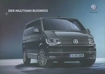 VW T 6 Multivan Business Prospekt 11.2017