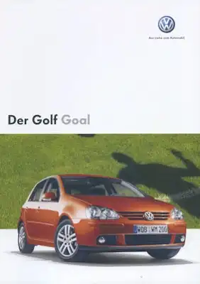 VW Golf 5 Goal Prospekt 2.2006