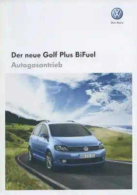 VW Golf 6 Plus BiFuel Prospekt 5.2009