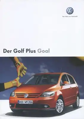 VW Golf 5 Plus Goal Prospekt 2.2006