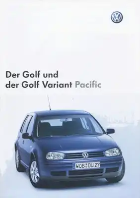 VW Golf 4 Pacific Prospekt 1.2003