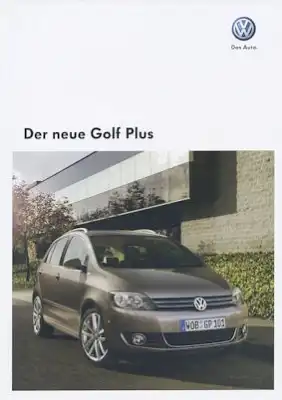 VW Golf 6 Plus Prospekt 2.2009