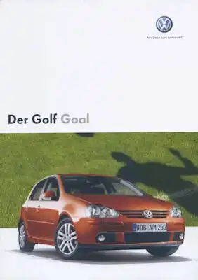 VW Golf 5 Goal Prospekt 5.2006
