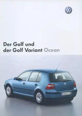 VW Golf 4 Ocean Prospekt 5.2003