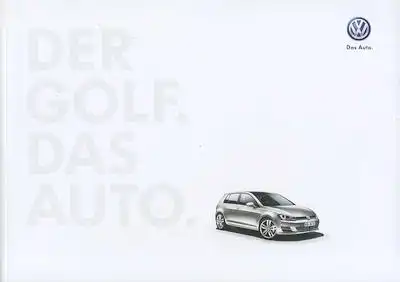 VW Golf 7 Prospekt 9.2012