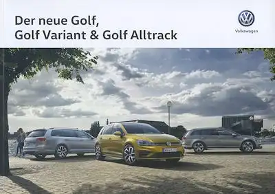 VW Golf 7 Variant & Alltrack Prospekt 6.2017