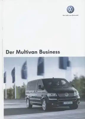 VW T 5 Multivan Business Prospekt 5.2007