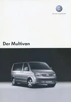 VW T 5 Multivan Prospekt 5.2005