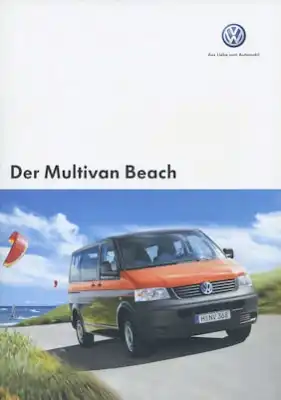 VW T 5 Multivan Beach Prospekt 5.2006