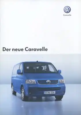 VW T 5 Caravelle Prospekt 8.2004